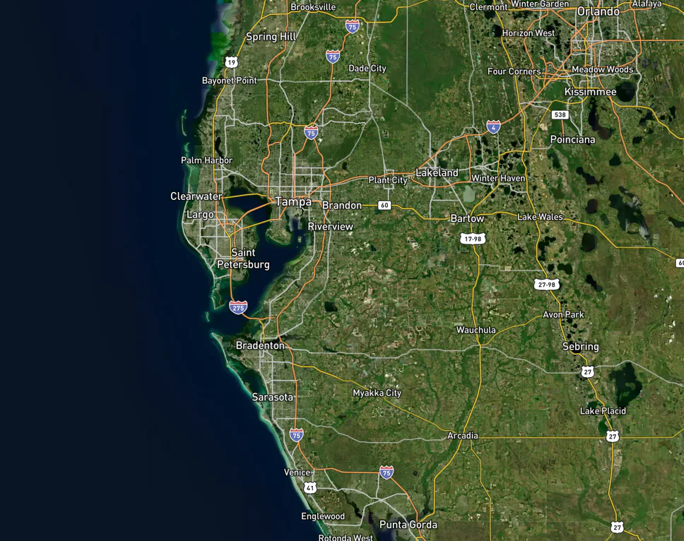 West central Florida